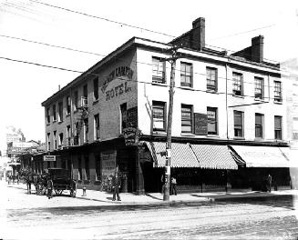 The New Carlton Hotel, 155 Yonge Street at Richmond Street East, southeast corner