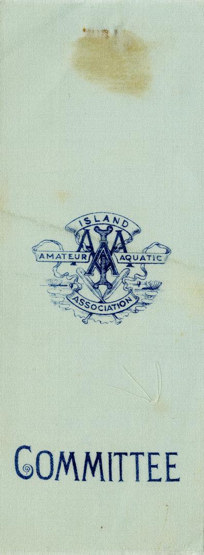 Island Amateur Aquatic Association committee ribbon