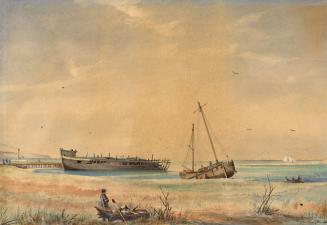 Sophia, schooner, at Gray's Wharf, Hanlan's Point