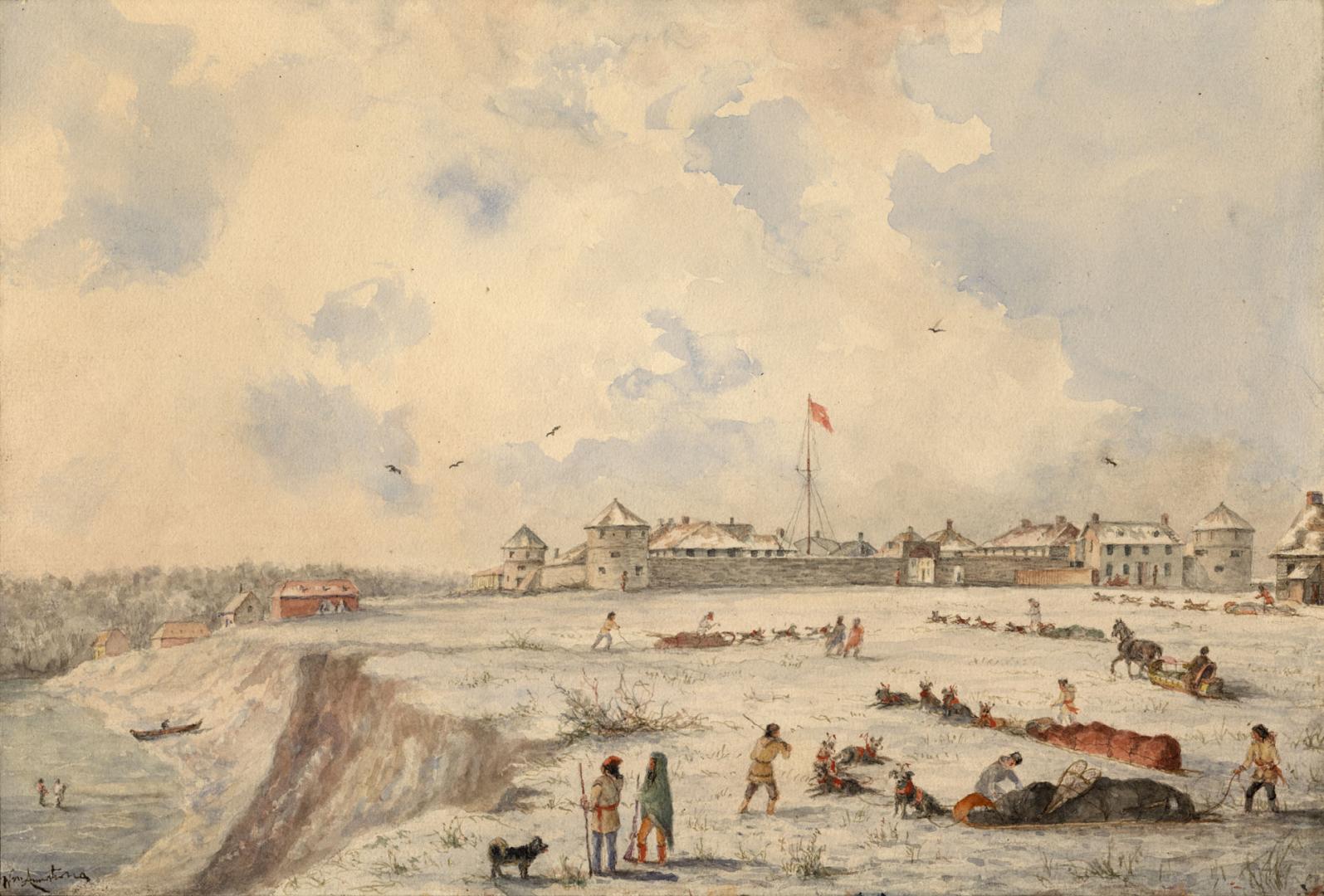 Fort Garry (Manitoba) 1857-1858