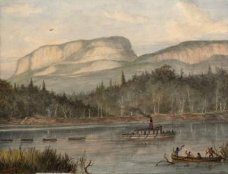 Red River Expedition on Kaministikwia River, Ontario