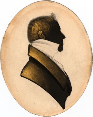 Silhouette Portrait of William Gilkison, circa 1820