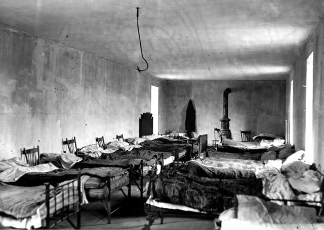 Slum interior