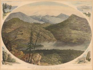 Mountain Scenery, Eastern Townships, C.E. (Lac Memphrémagog, Québec)