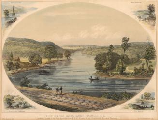 View on the River Saint Francis, C