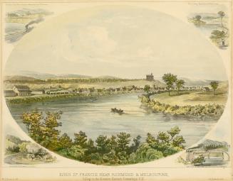 River St. Francis near Richmond & Melbourne (Québec)