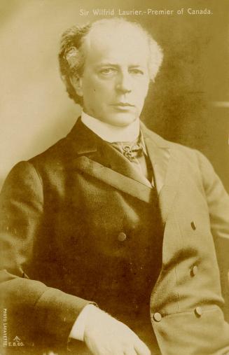 Sir Wilfrid Laurier - Premier of Canada postcard