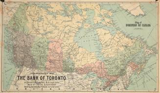 Map of Dominion of Canada