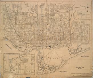 Foster's map of Toronto