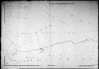 Carte de la rivière Thames, de Upper Forks jusqu'au lac Sainte-Claire (en anglais