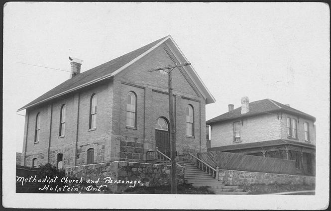 Methodist and Parsonage, Holstein, Ontario