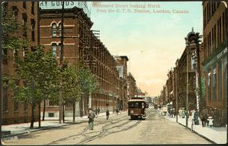 Richmond Street, looking North from the G
