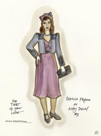 Costume design #3: Kitty Duval