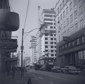 Lord Simcoe hotel, northwest corner of York St & King St