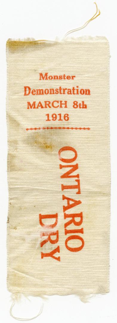 Monster demonstration, March 8th, 1916 : Ontario dry