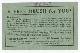 A free brush for you!