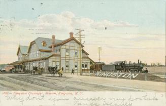 1888 Kingston passenger station (Kingston, New York)