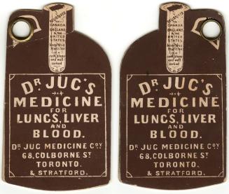 Dr. Jug's medicine for lungs, liver and blood