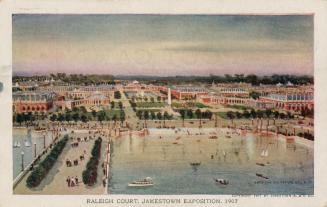Raleigh court, Jamestown exposition, 1907
