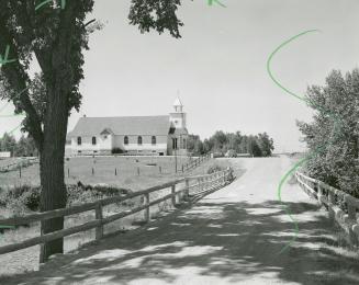 Country roads: Indian church on Manitoulin Island