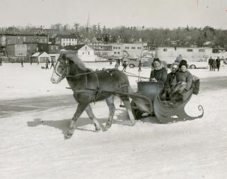 Old-fashioned sleigh rides are one of the treats available next weekend at the Barrie Winter Carnival, one of the best and closest of the snowy outdoor shows