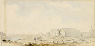 Post of the Hudson's Bay Company near Pembina [Fort Pembina]