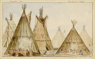 Skin Tents (Cree) and Birch-Bark Tents (Ojibway)