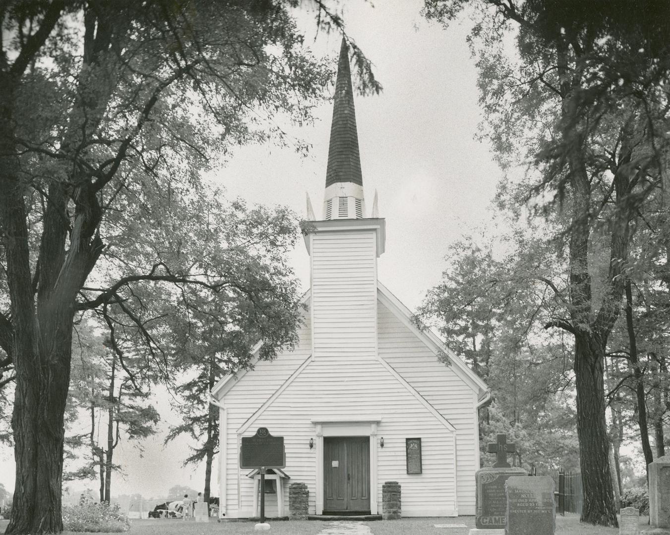 Chapel of Mohawks, built in 1785, is on Six Nations reservation at Brantford