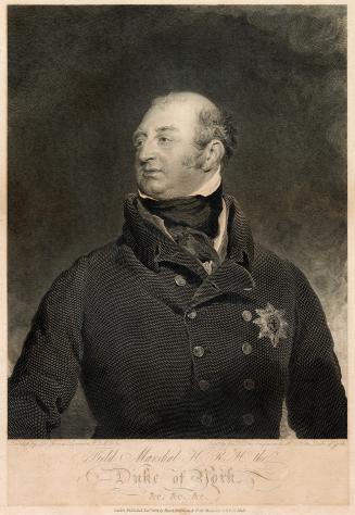 Field Marshal H.R.H. the Duke of York, 1822