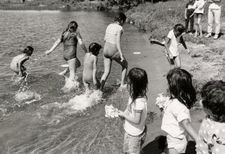Serpent River reserve children swimming there report skin rashes and sore eyes