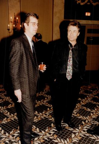 Actors (left) C. David Jackson, Art Hindle