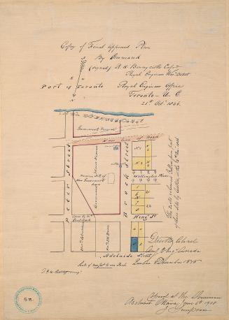 (1836) Copy of final approved plan, by Command