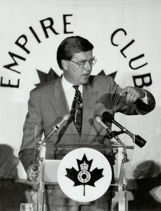Chance for a Partnership: Federal Small Business Minister Tom Hockin sees the possibility of federal Conservative and Ontario NDP co-operation for a closer link between economic and social programs