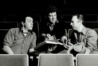 Michael Hogan: actor with Richard Donat (director) and Peter Moss