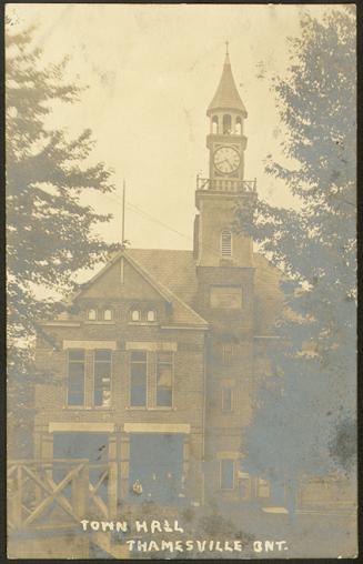 Town Hall, Thamesville Ontario