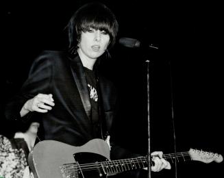 Chrissie Hynde: One of the most famous singers of the new rock, the 30-year-old star of the Pretenders talked candidly with Peter Goddard on a rare day off yesterday
