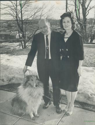 Lucky: 7-year-old collie: who has appointed himself as a special guardian over his beloved mistress