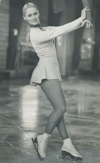 Cathy Lee Irwin is shooting for second place in next week's Canadian figure skating championships in Vancouver