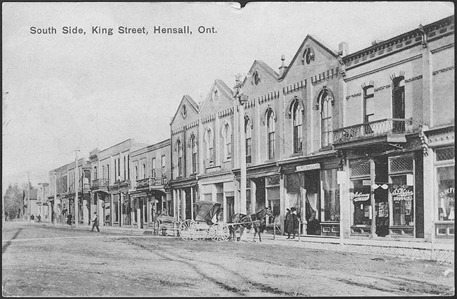 South Side, King Street, Hensall, Ontario