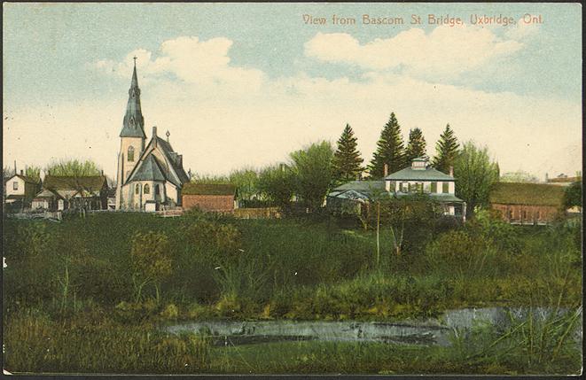 View from Bascom St. Bridge, Uxbridge, Ontario