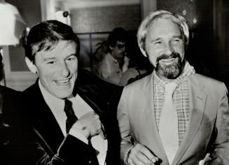 Hollywood visitors: Actor Roddy MacDowell and movie director Norman Jewison were among big-name guests at yesterday afternoon's Variety Club luncheon in the Royal York Hotel