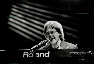 Elton John remains a superb keyboard stylist and his voice has survived the ravages of time, says reviewer Peter Howell