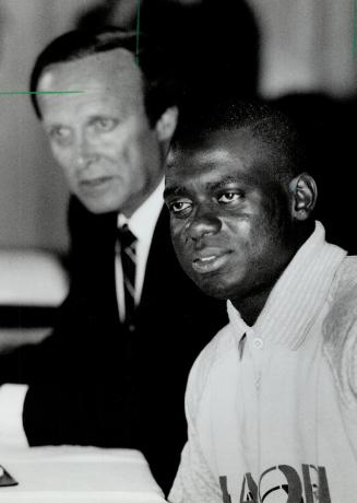 Hoax: Organizers of the Hamilton Spectator Indoor Games claim that Ben Johnson reneged on agreement to run in their event on Friday