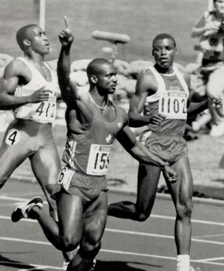 Ben Johnson set the world on its ear twice within a few hours at the Seoul Olympics when he roared across the line ahead of American Carl Lewis in the(...)