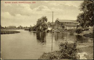 River scene, Kemptville, Ontario