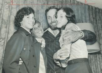 After eight months in Vietnamese prison camps, missionaries Jean and Norman Johnson came home to Toronto yesterday and embraced their children, Doug, (...)