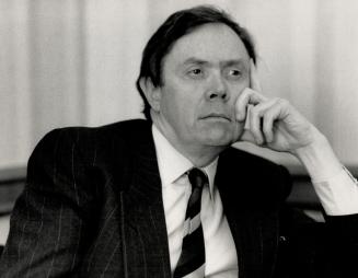 Don Johnston at Queens Park hearings into the meech lake accord