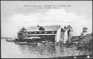 Hiawatha Camp Hotel, Kensington Point, Desbarats, Ontario On Line of Canadian Pacific Ry