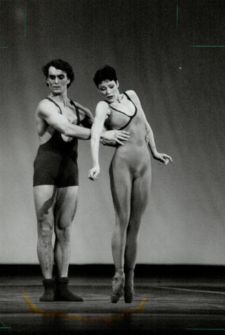 World premiere: The National Ballet's Graeme Mears and Karen Kain last night danced the world premiere of John Neumeler's Now And Then