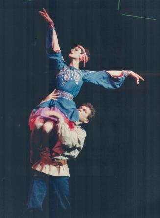 Preparing for Europe. National Ballet's Karen Kain and Peter Ottman last night performed A Soldier's Tale with the Toronto Symphony at Roy Thomson Hall. Work's included in European tour